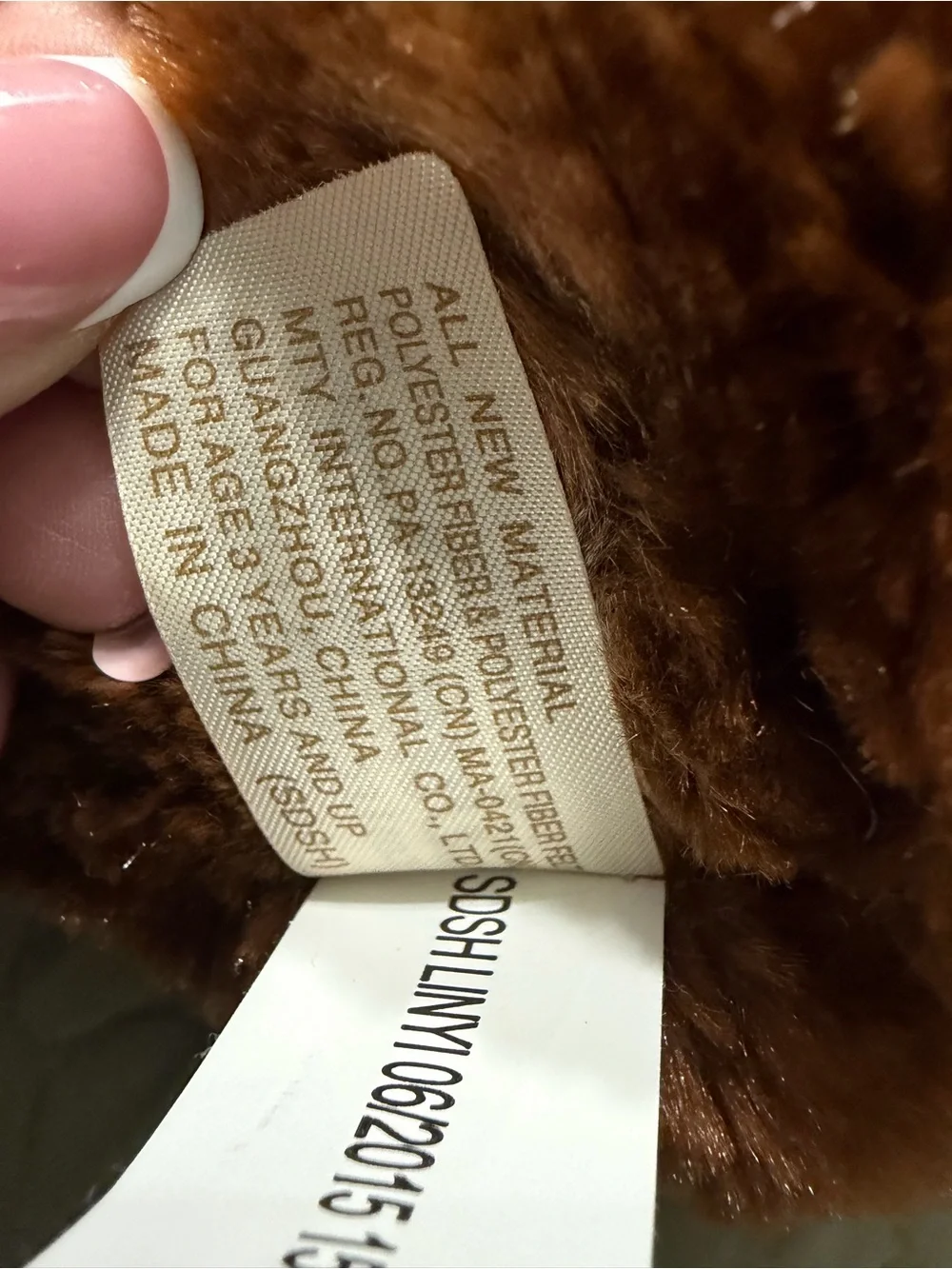 Dan Dee Collector’s Choice Brown Plush Moose Stuffed Animal with Plaid Antlers